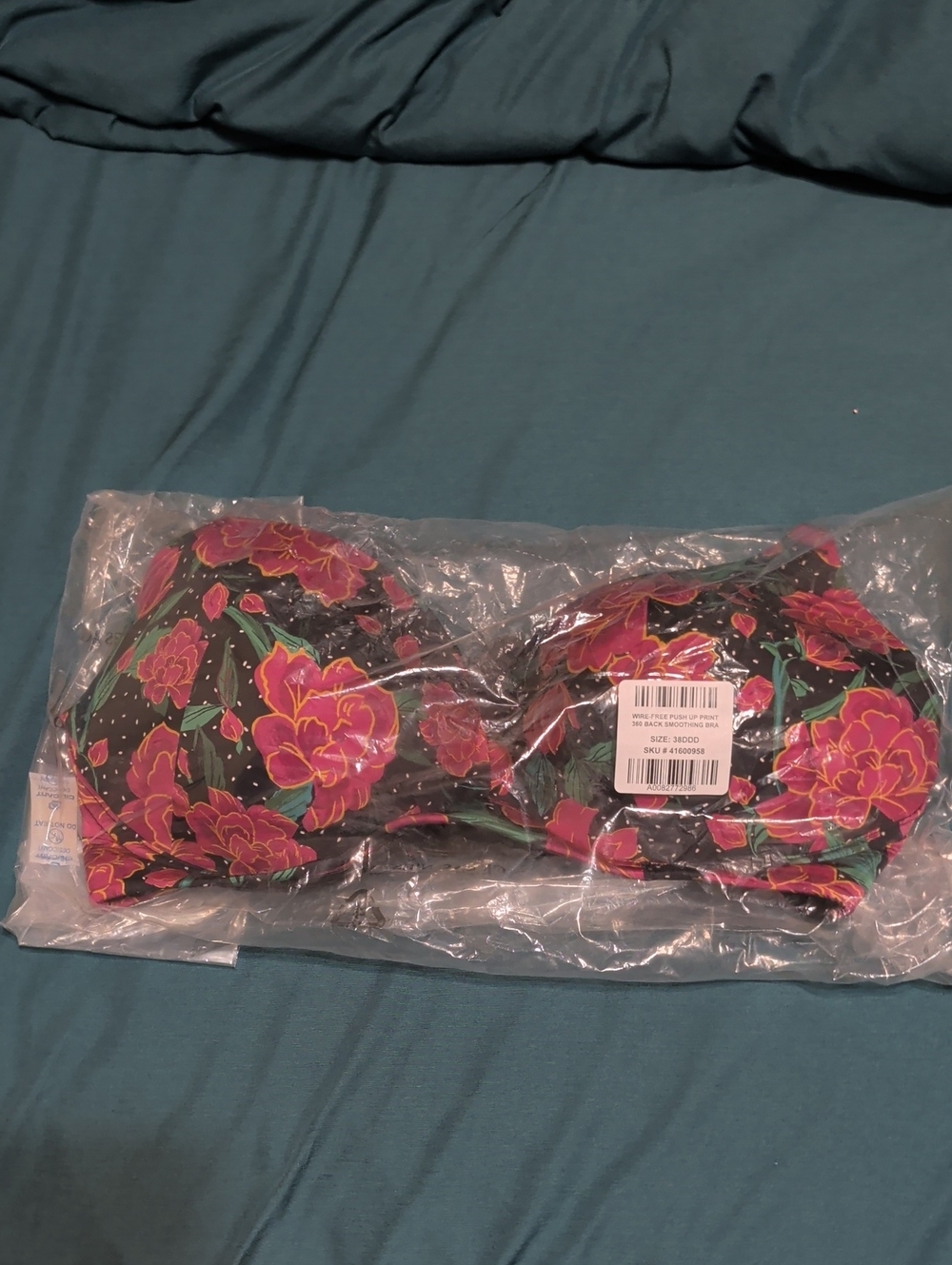Torrid Floral Bra - Pink Floral 38DDD
